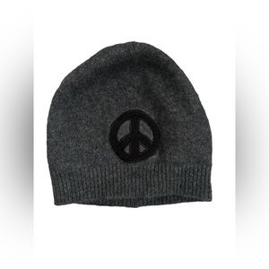 Grey The Cashmere Project Knitted Beanie